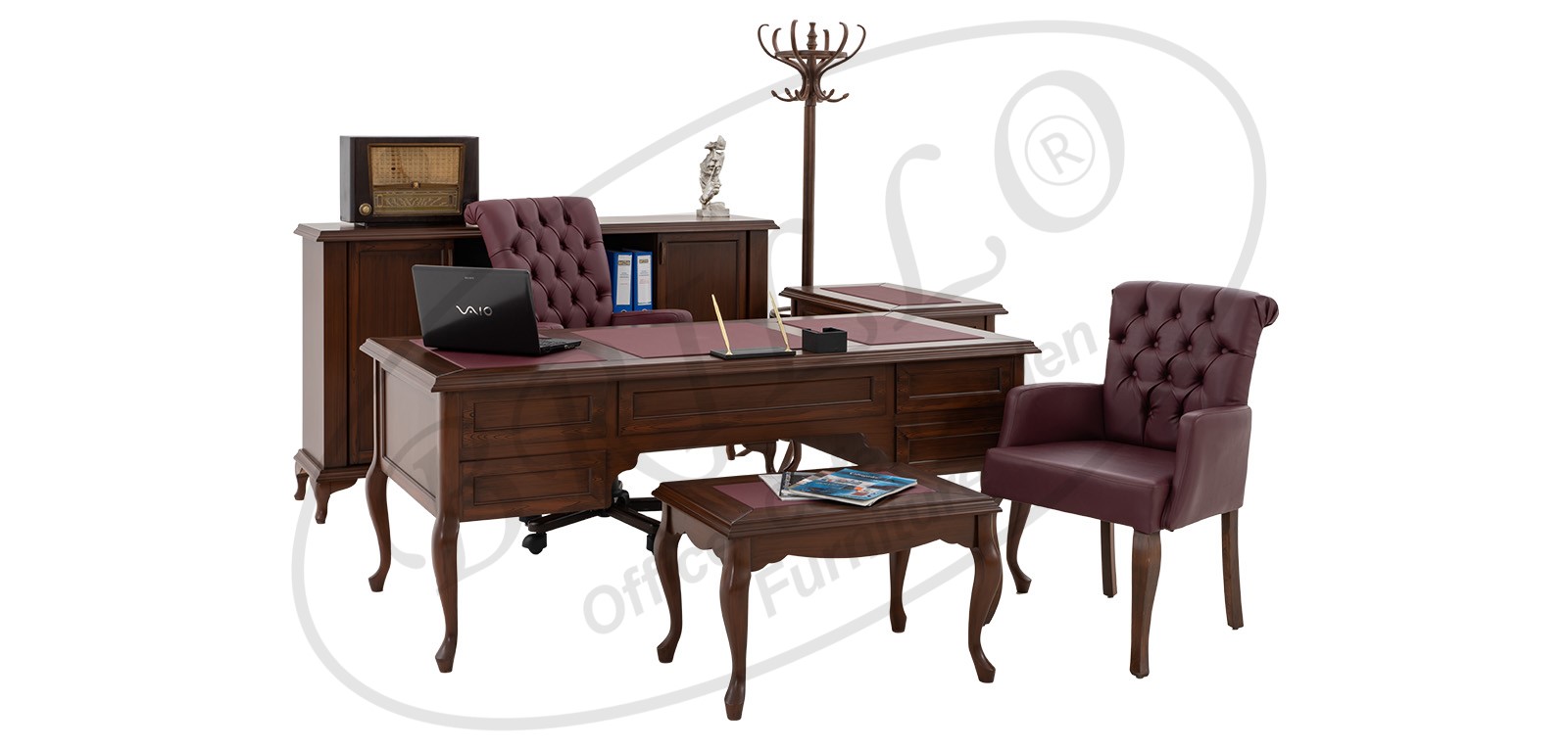 Lükens Makam Takımı MDF - Ofis mobilyası - Ofis mobilyaları